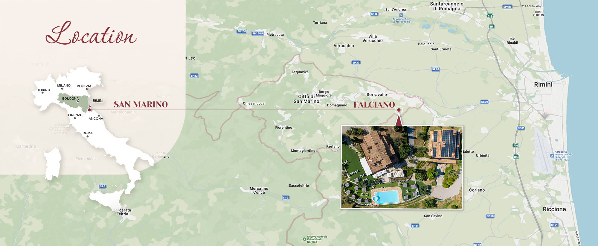 Agriturismo Le Bosche – Falciano, Repubblica di San Marino